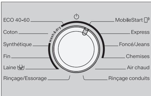 MIELE WTD163 - Via la position mobilestart - 1
