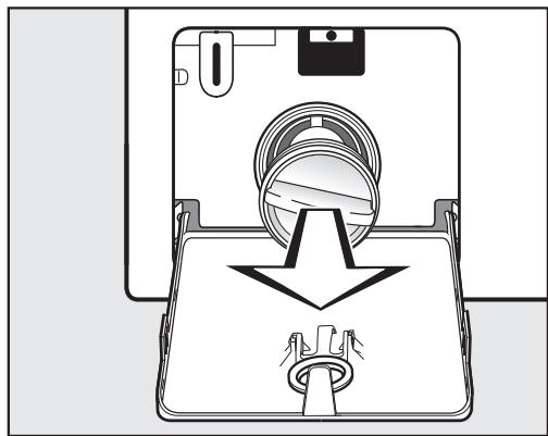 MIELE WTD163 - Vidanger l'eau - 2