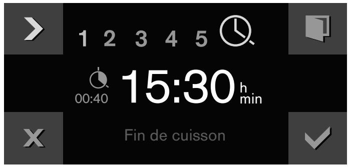 GAGGENAU BMP224130c - Différer la fin de cuisson - 1