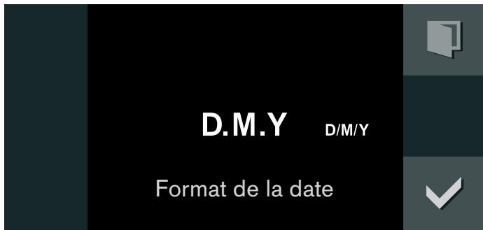 GAGGENAU BMP224130c - Réglage du format de la date - 1