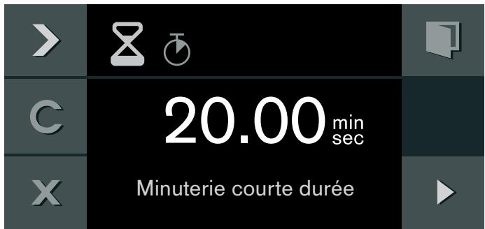 GAGGENAU BMP224130c - Réglage de la minuterie courte durée - 1