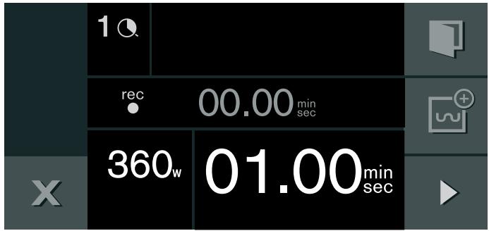 GAGGENAU BMP224130c - Enregistrer une recette - 1