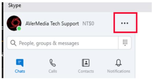 AVERMEDIA PW315 - Setting up the Live Streamer CAM 313 with Skype - 4
