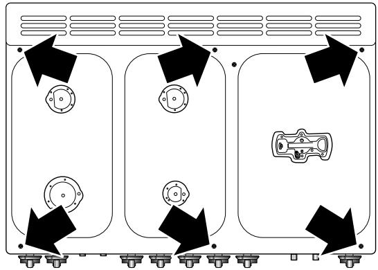 FALCON PROP 90 FXDFSS/C-EU - Dépose de la table de cuisson - 1