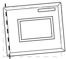 FALCON PROP 90 FXDFSS/C-EU - Réglage de l'angle de la porte du four - 1