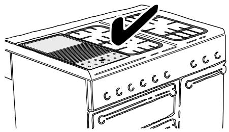 FALCON PROP 90 FXDFSS/C-EU - Plaque à griller - 1