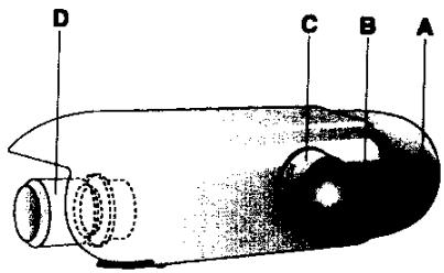 LADEN AM5210/DF - Commandes de réglage du compartiment réfrigérateur - 1