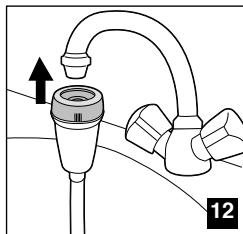 CALOR 2912 EXPRESS - pour RINCER la chaudiere avec l'accessories de vidange - 8