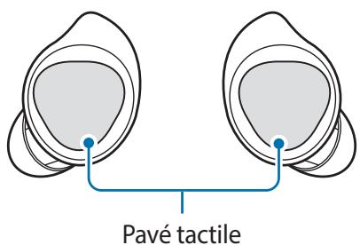 SAMSUNG GALAXY BUDS PRO - Utiliser le pavé tactile - 1