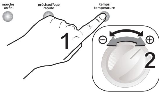 FAURE FM408 - Pour programmer l'arrêt du four - 3