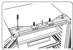 SAMSUNG RF-62 HEPN - Remontage des PORTES du réfrigérateur - 9