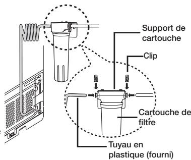 SAMSUNG RF-62 HEPN - Raccordement du tuyau d'arrivée d'eau au réfrigérateur - 2