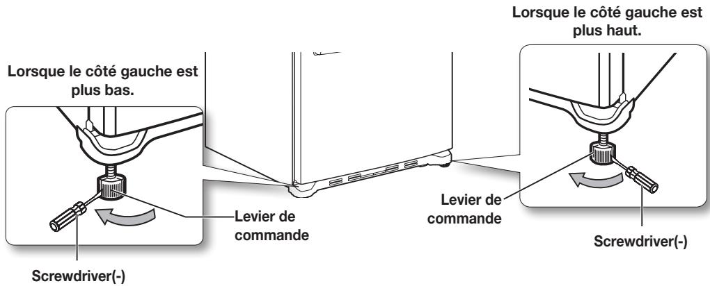 SAMSUNG RF-62 HEPN - Ajustement des PORTES - 2