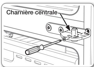 SAMSUNG RF-62 HEPN - Démontage de la porte du congélateur (type TIROIR) - 2