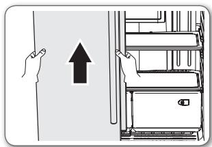 SAMSUNG RF-62 HEPN - Comment inverser la porte (OPTION) - 5