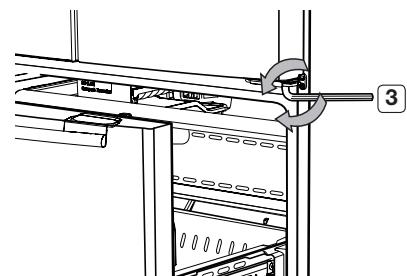 SAMSUNG RF-62 HEPN - Réglages précis de l'alignement des PORTES - 3