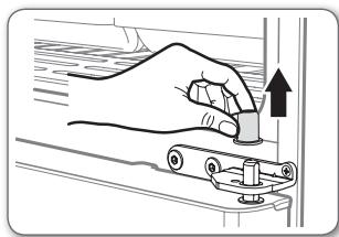 SAMSUNG RF-62 HEPN - Comment inverser la porte (OPTION) - 6
