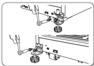 SAMSUNG RF-62 HEPN - Comment inverser la porte (OPTION) - 11