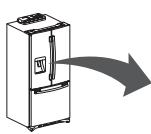 SAMSUNG RF-62 HEPN - Utilisation du distributeur d'eau (OPTION) - 1
