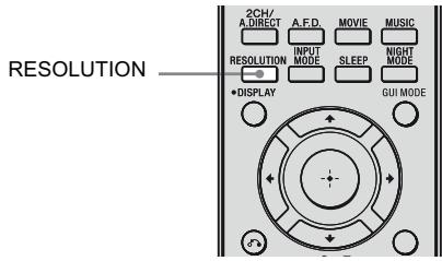 SONY STR-DA3500 - Conversion des signaux d'entrée vidéo analogiques - 1