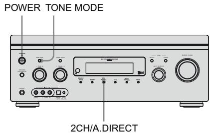 SONY STR-DA3500 - Réalisation des opérations de configuration initiales - 1