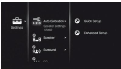 SONY STR-DA3500 - Appuyez sur  ou  pour entrer dans le menu. - 1