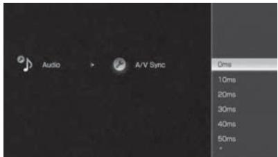 SONY STR-DA3500 - Appuyez à plusieurs reprises sur / pour sélectionner le paramètre de votre choix. - 2