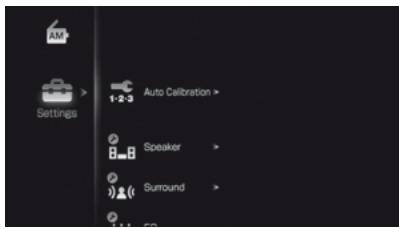 SONY STR-DA3500 - Appuyez à plusieurs reprises sur GUI mode pour sélectionner « GUI on - 1