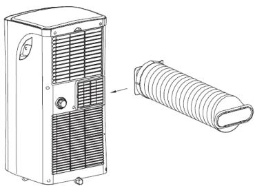 MAROUE PACS8K - Installation du tuyau d'évacuation - 3