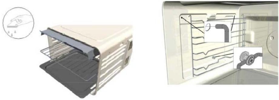 AIRLUX AFD 40 IX INOX - Nettoyage du four (sans panneaux autonettoyants) - 1