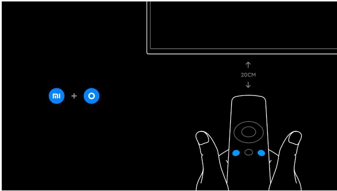 Xiaomi TVLCDMI45 - Couplage de la télécommande - 1