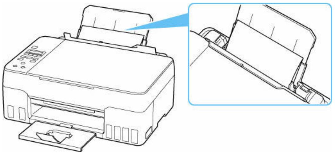 CANON G650 - Contrôle 6 vérifiez qu'aucun objet ne se trouve dans le réceptacle arrêté. - 2