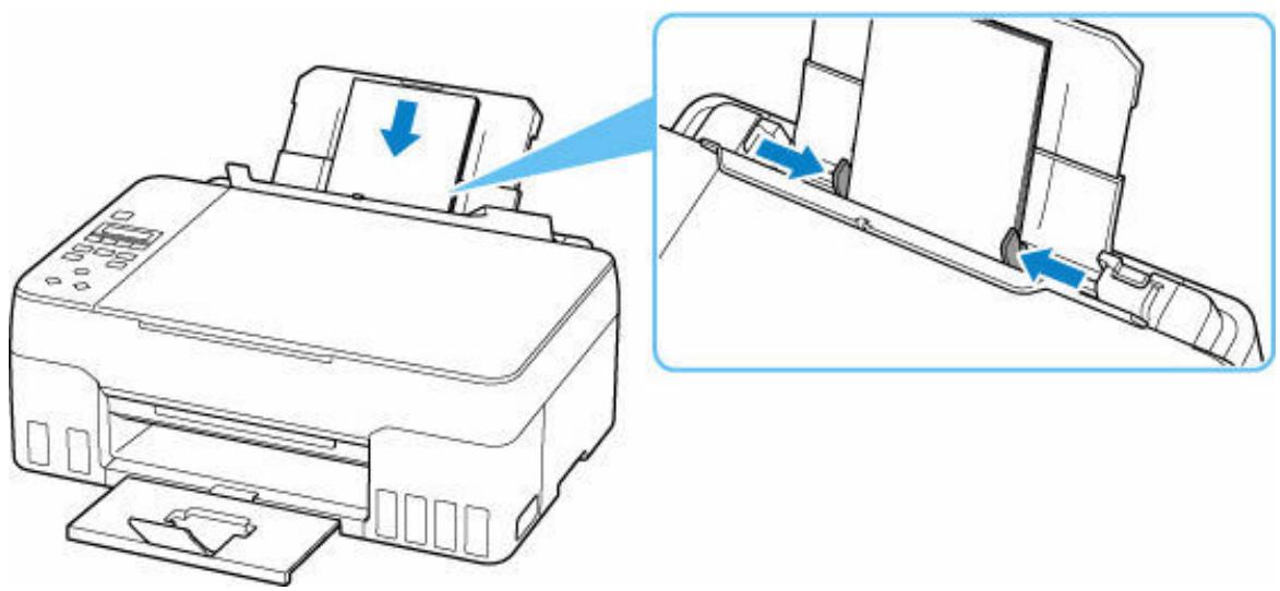CANON G650 - Tirez vers le haut et repliez le support papier (a) - 5
