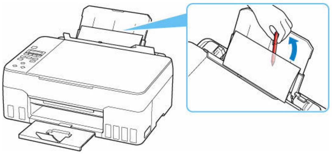 CANON G650 - Contrôle 6 vérifiez qu'aucun objet ne se trouve dans le réceptacle arrêté. - 3