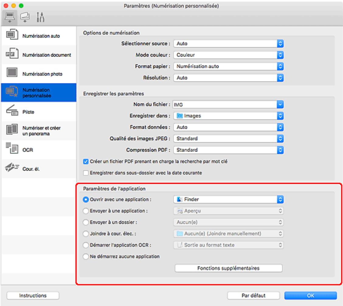 CANON G650 - Intégration des applications - 1