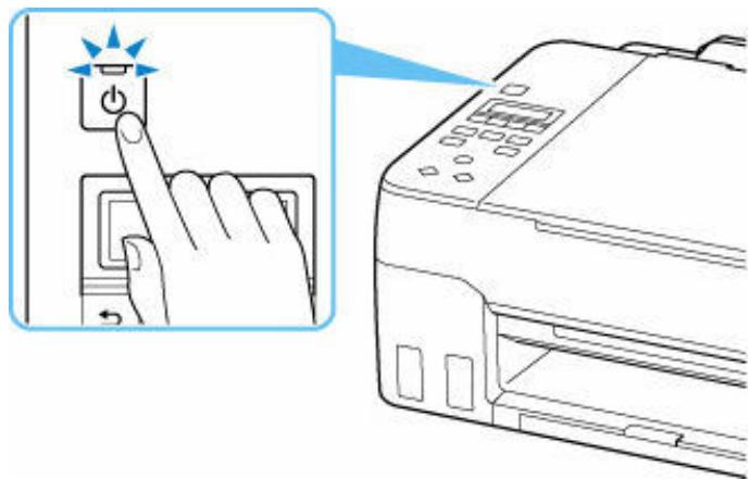 CANON G650 - Mise hors tension de l'imprimante - 1