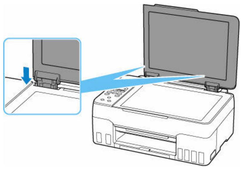 CANON G650 - Fixation du capot du scanner : - 2