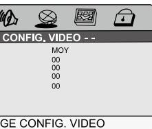 MUSE M-765 DP - Page CONFIG. vidéo - 1
