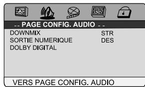 MUSE M-765 DP - Page CONFIG. AUDIO - 1