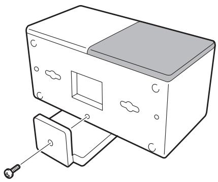 YAMAHA DVX700 - Lors de l'installation des enceintes dans une position horizontale - 1
