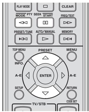 YAMAHA DVX700 - Pour sélectionner des stations par type de programme (genre) - 1