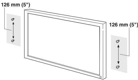 YAMAHA DVX700 - Installation des enceintes sur un mur - 2