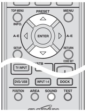 YAMAHA DVX700 - Réglage de la balance audio pour la lecture - 1
