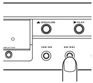 MARANTZ CD5001 - Avancer jusqu'à une piste ultérieure - 1