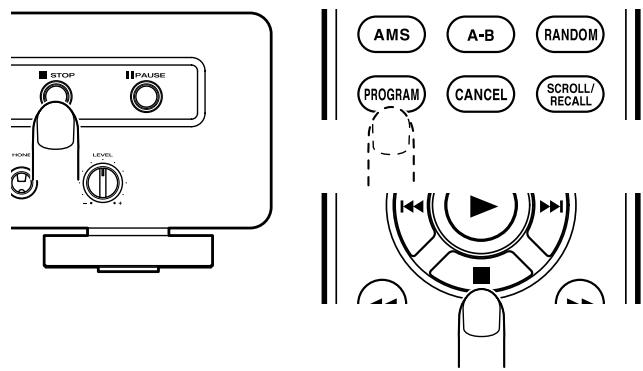 MARANTZ CD5001 - Mode de suppression de pistes - 5