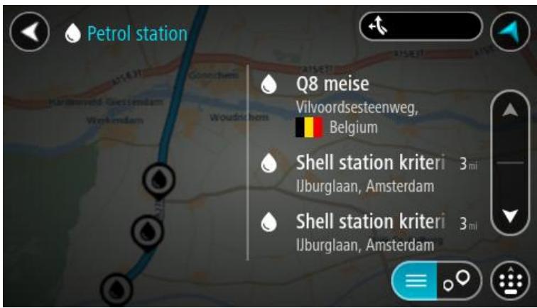 TOMTOM GO 6000 EU - Sélectionnez station service. - 4