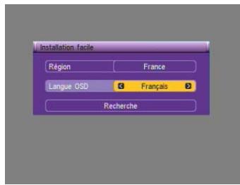 SAGEM TWIN 650 - Sélection de la langue - 1