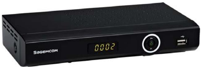 SAGEM TWIN 650 - Récepteur de télévision numérique terrestre double tuner - 1