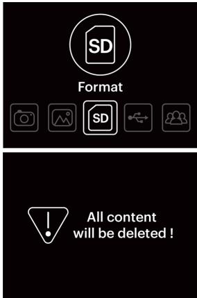 KODAK ScannerMINI - Formater la CARTE SD - 1