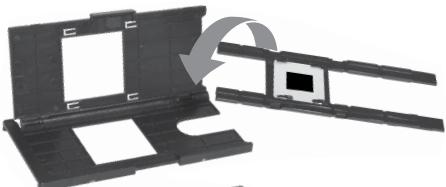 KODAK ScannerMINI - Preparation du média à scanner - 1